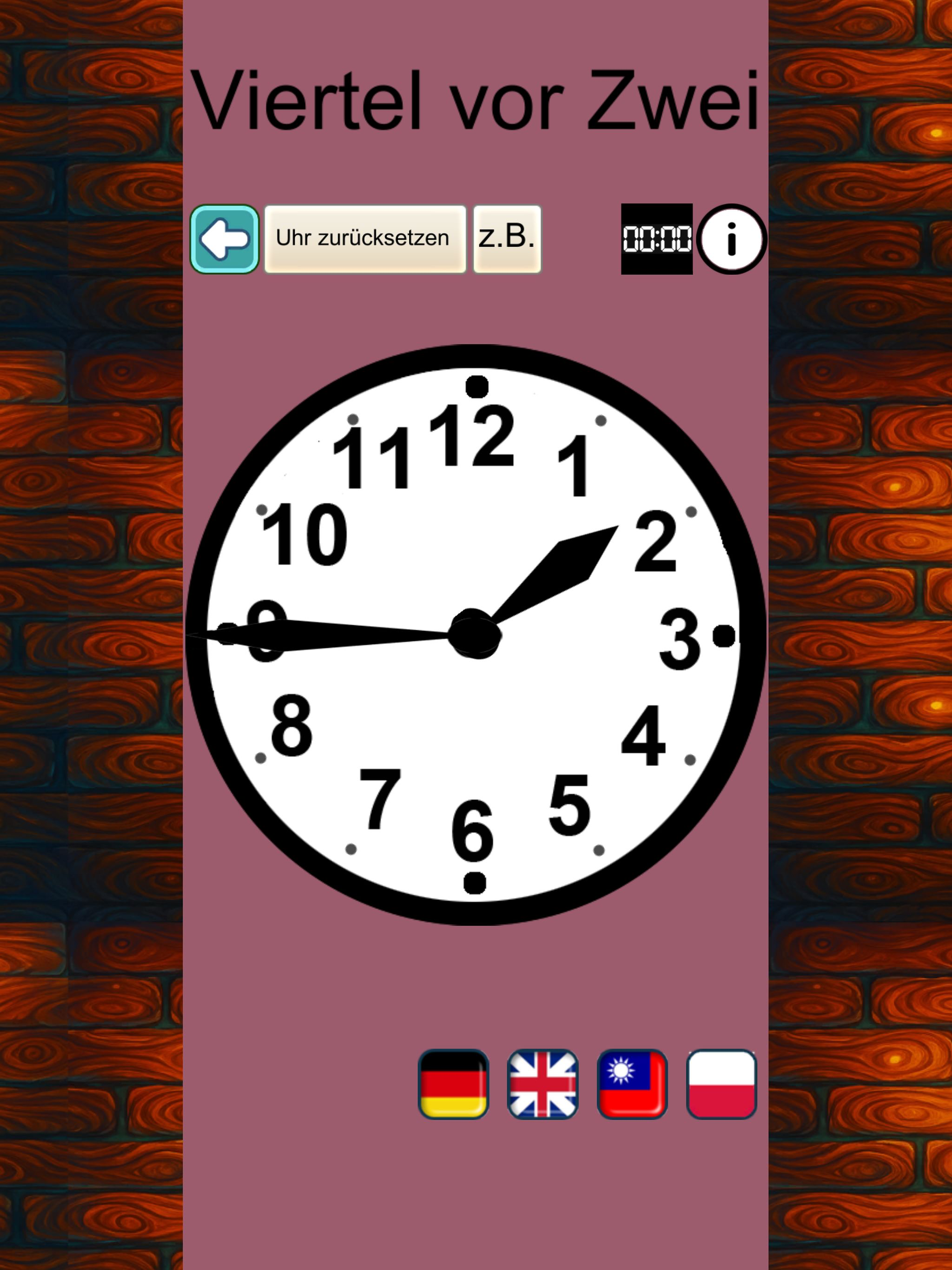 die Uhr (for tutor)