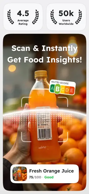 Food Scanner - LabelCheck screenshot 1