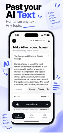 Grubby AI – Text humanizer AI Screenshot 3 of 5