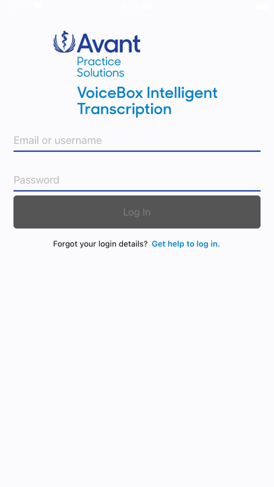 VoiceBoxIT Screenshot