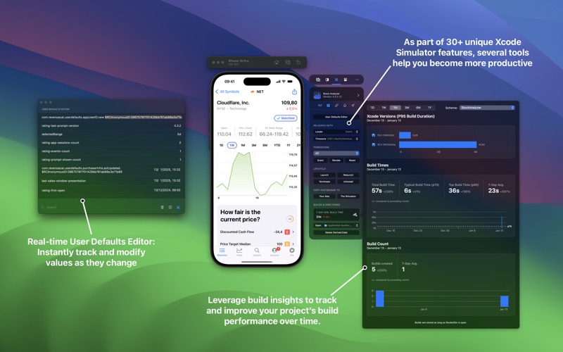 Screenshot #2 pour RocketSim for Xcode Simulator
