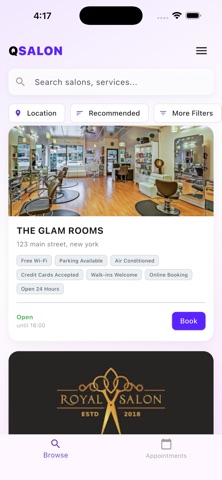 Qsalon screenshot