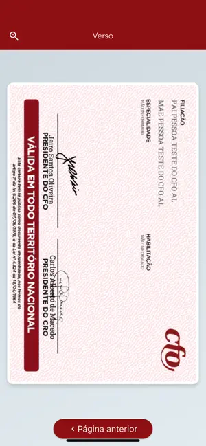 CFO ID | Carteira Digital screenshot 3