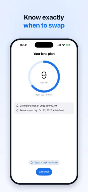 LensLoop: Contact Lens Tracker screenshot 2