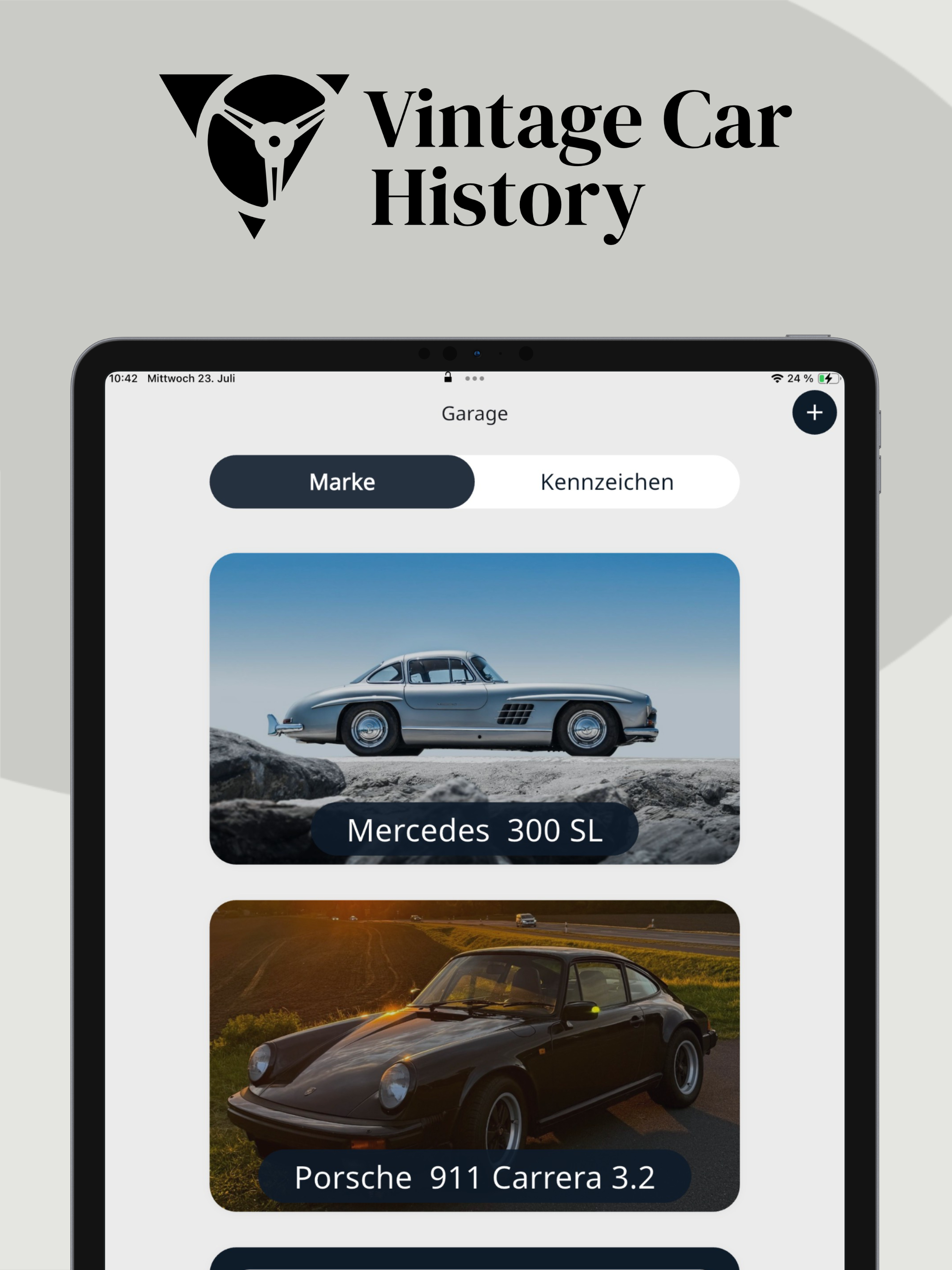 Vintage Car History