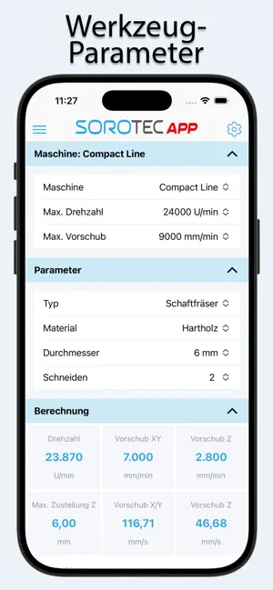 Sorotec App screenshot 1