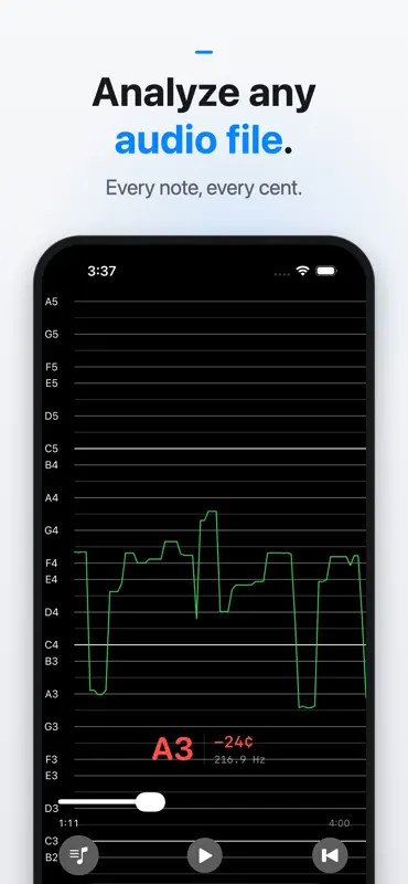 PitchMonitorPro - Vocal Visual screenshot 4 of 10