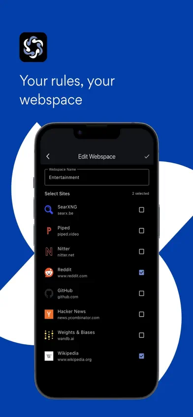 Webspace (app) screenshot 4