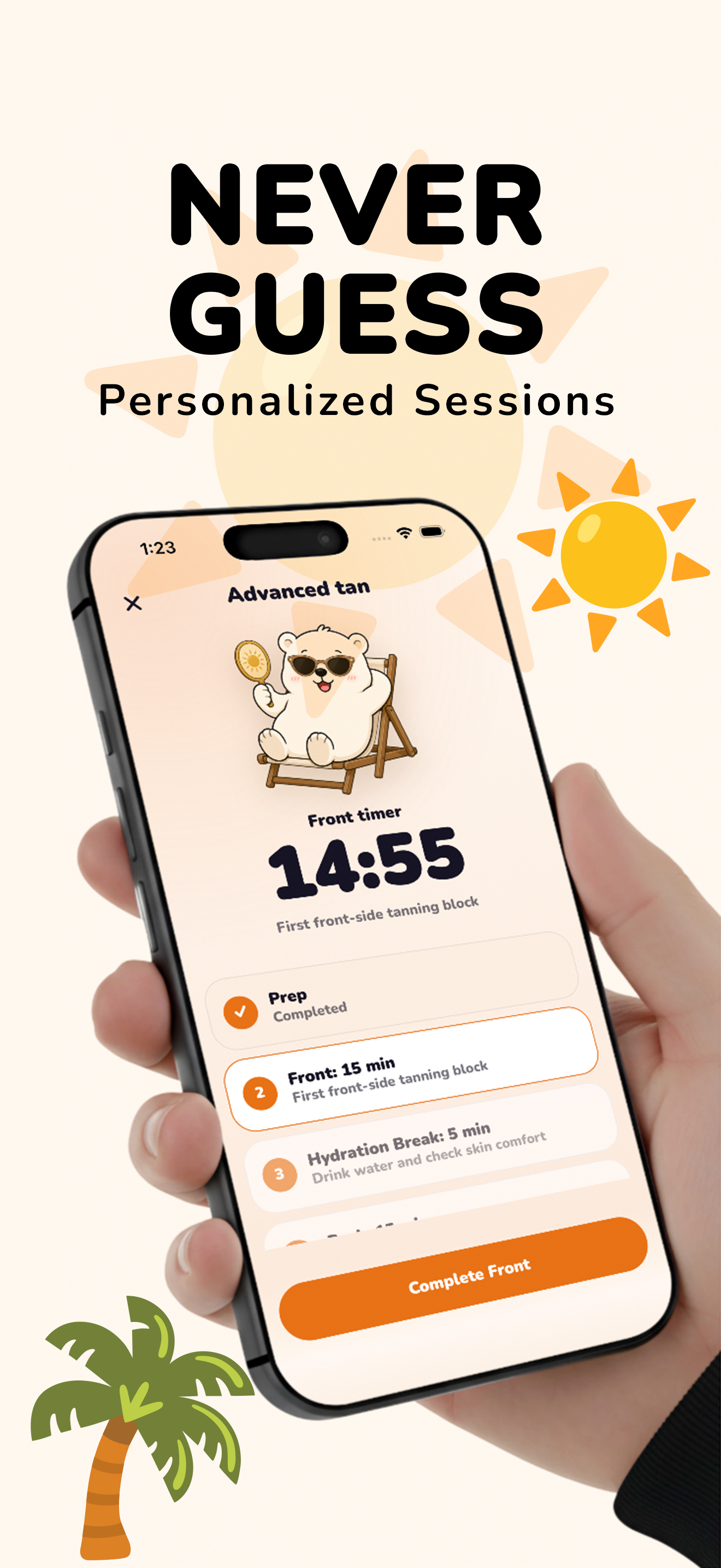 UV Bear - Sun Tanning & SPF screenshot 4