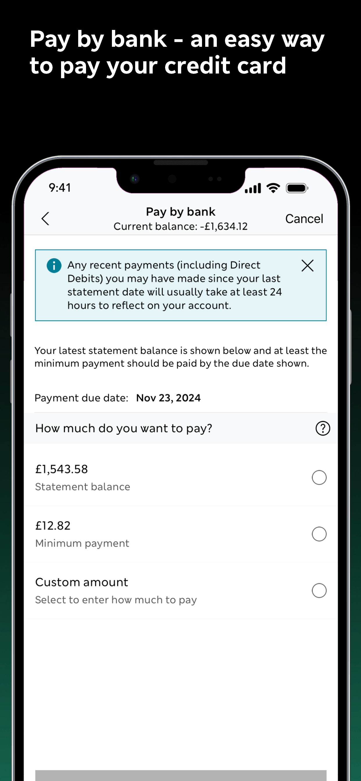 M&S Banking