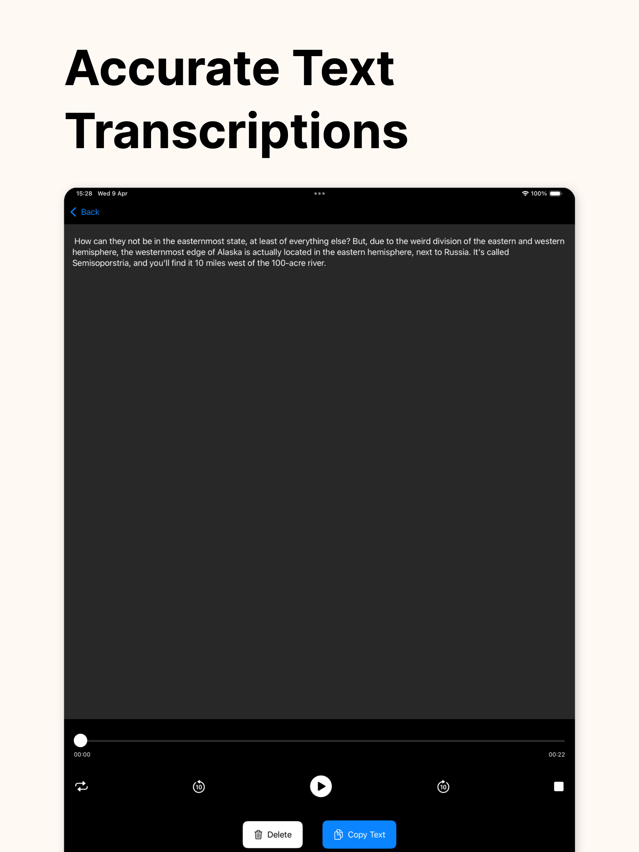 Transcribe: Voice to Text screenshot 8