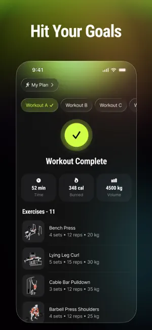 Gymtone - Gym Workout Planner screenshot 3