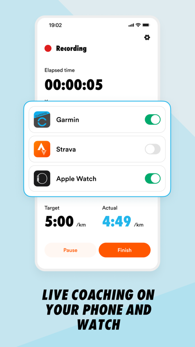Coopah: The Run Coaching App Screenshot