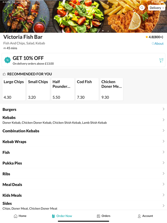 Screenshot #6 pour Victoria Fish Bar.