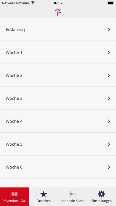 Fitness zum Hören Screenshot