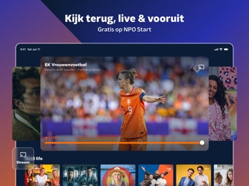 NPO Start iPad screenshot 3