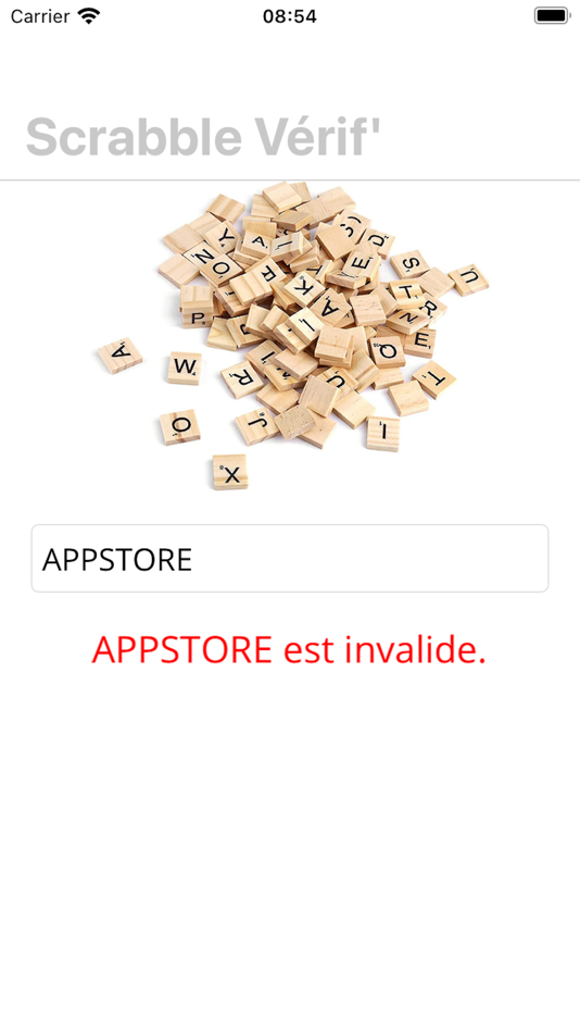 #3. Scrabble Vérif' (iOS) 由: Nicolas GAILLET