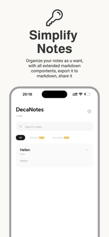 DecaNotes Screenshot 3 of 3