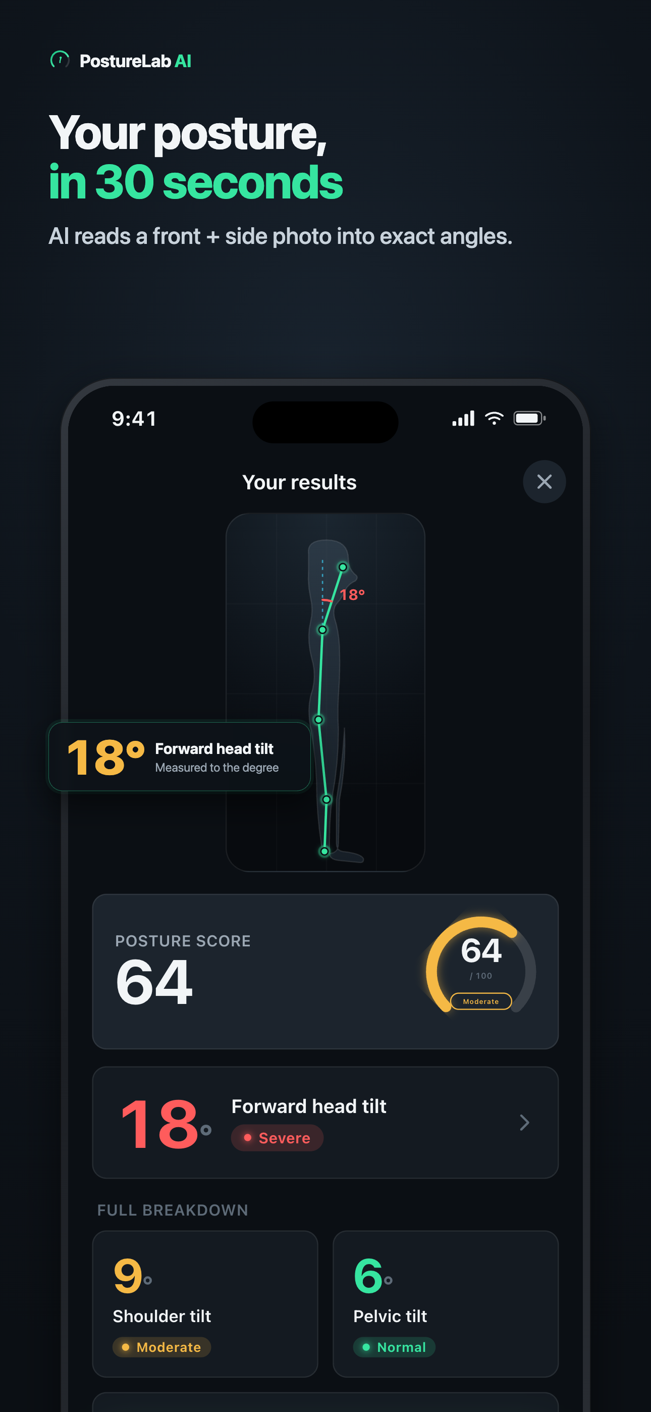 PostureLab AI: Neck & Back screenshot 2
