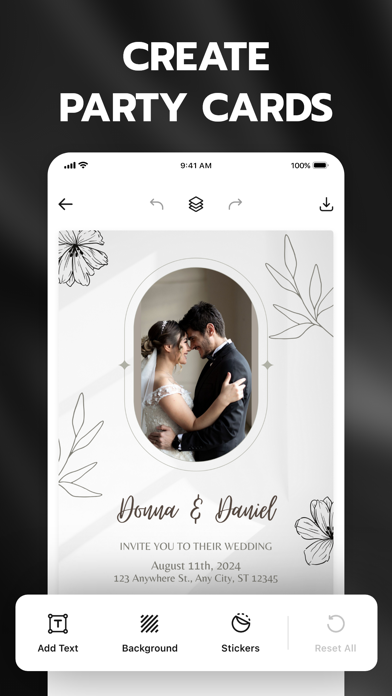 Invitation Maker - Invites Screenshot