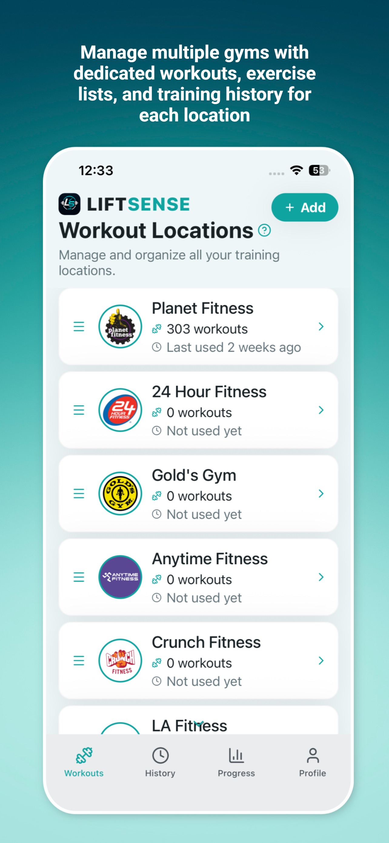 Screenshot 1 of LiftSense