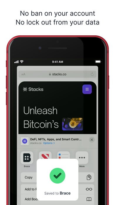 Brace.to - Bookmark Manager Screenshot