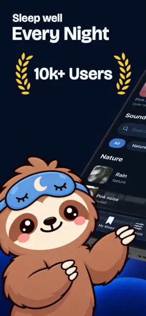 Snoli - White Noise & Sleep screenshot 1