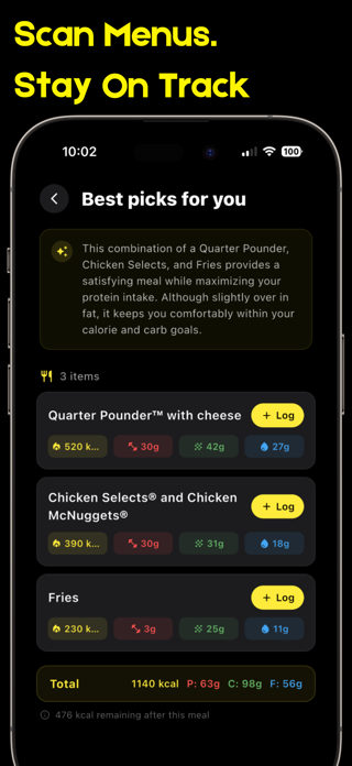 Cal Plus - AI Calorie Tracker Screenshot 6 of 8