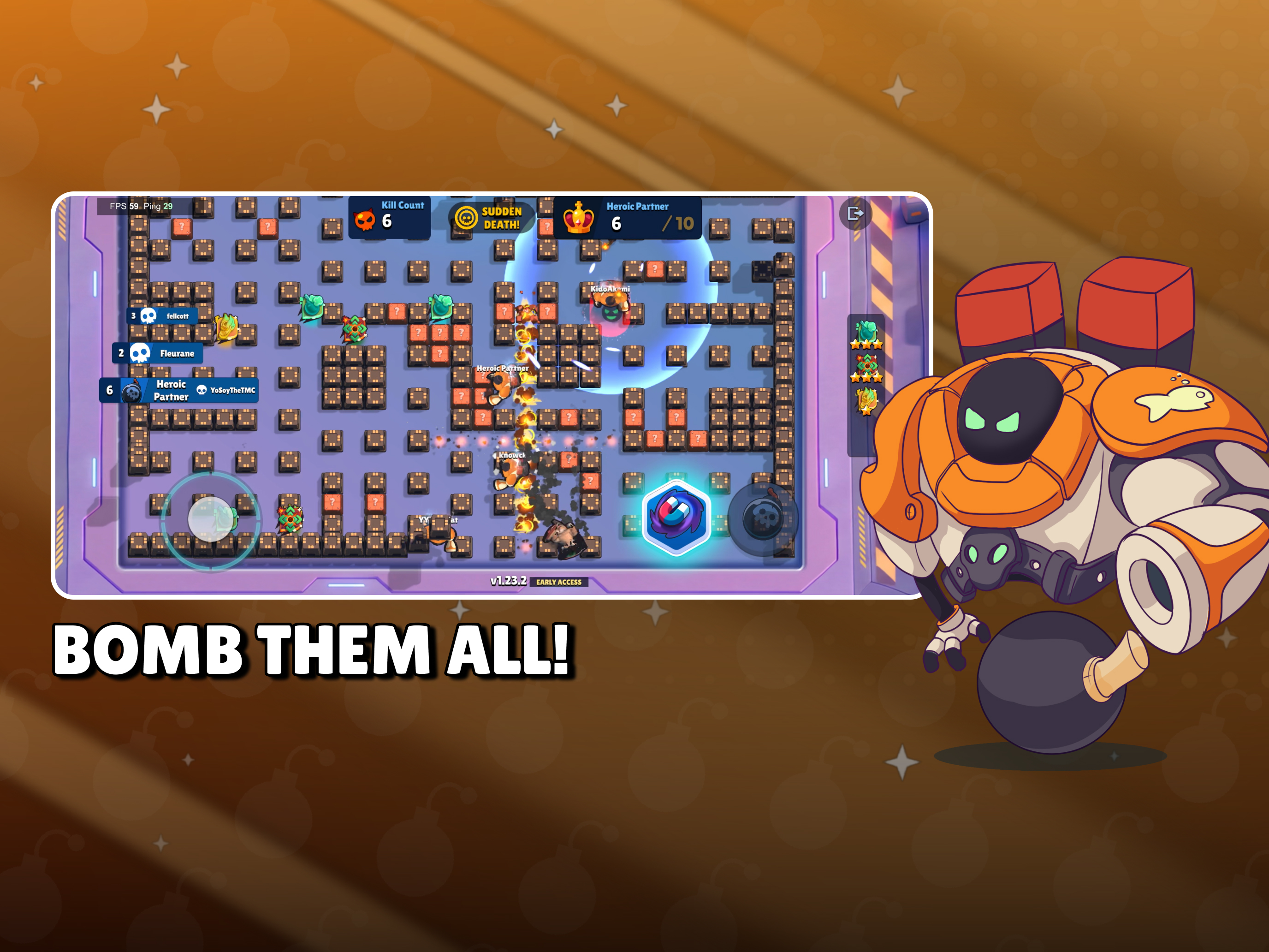 Bomber Rumble: Brawl & Boom! screenshot 7