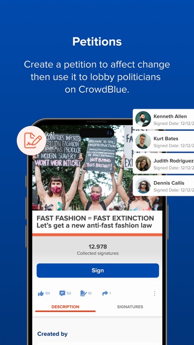 CrowdBlue Screenshot