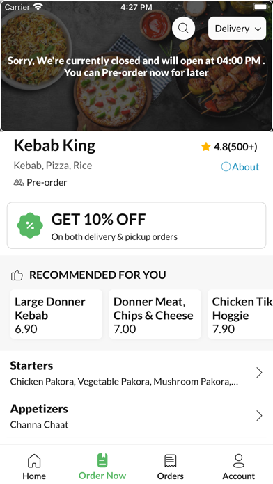 Kebab King East Kilbride Screenshot