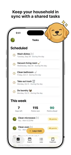 Roomie - Household Organizer screenshot 1