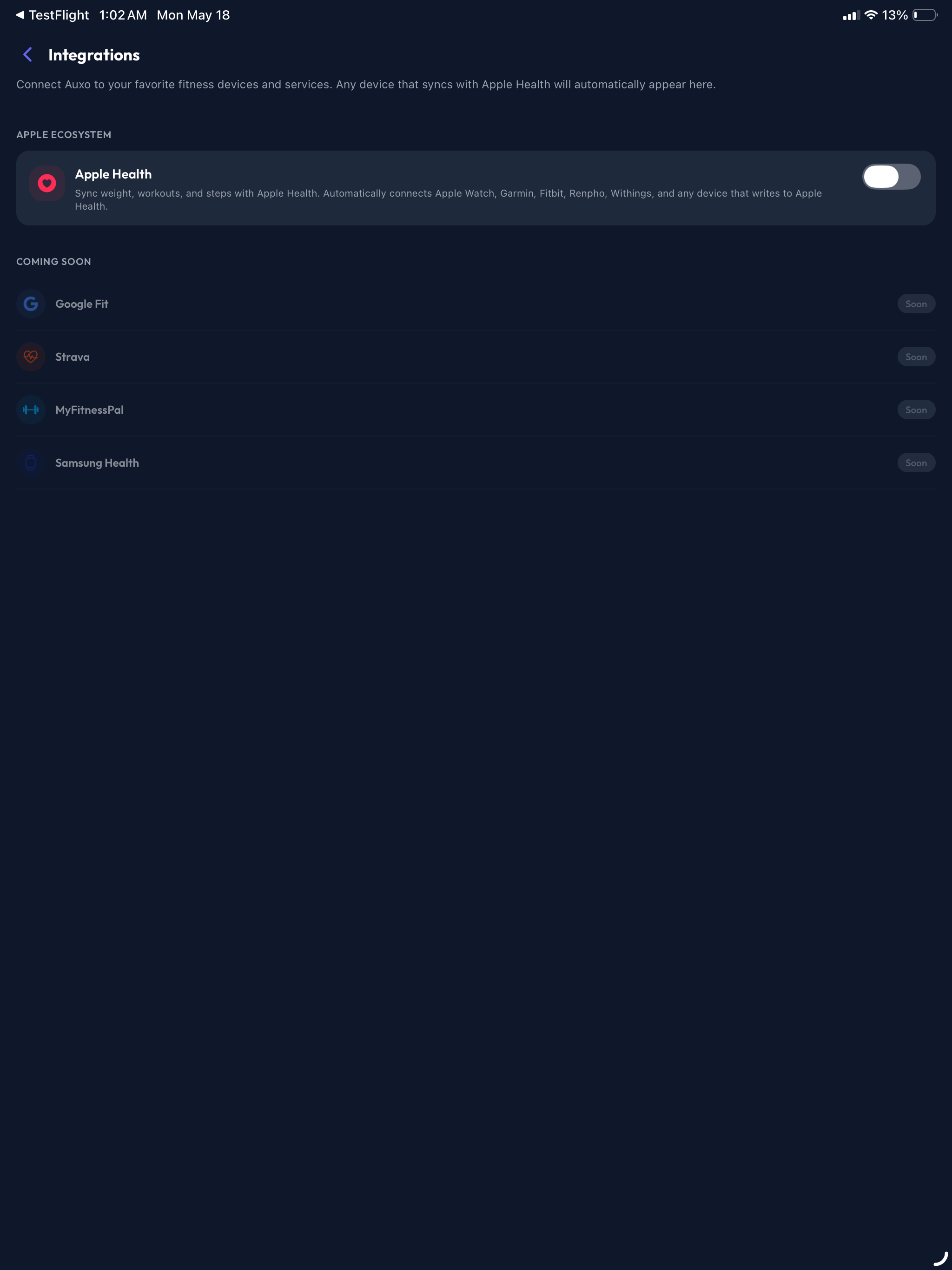 Auxo: AI Fitness Coach