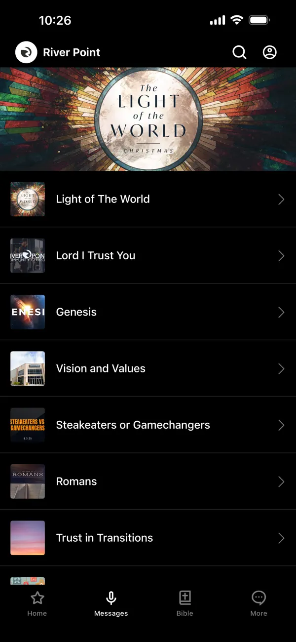 Screenshot #2 pour River Point Community Church