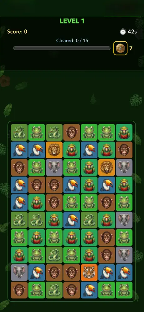 Jungley Puzzle screenshot 2