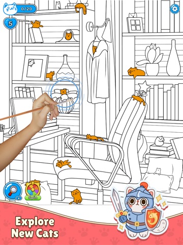 Cat's Journey - Hidden Object iPad screenshot