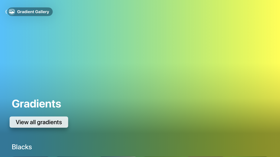 #2. Gradient TV (iOS) 由: Pieter Hartzenberg