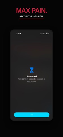 Maximum Pain app screenshot