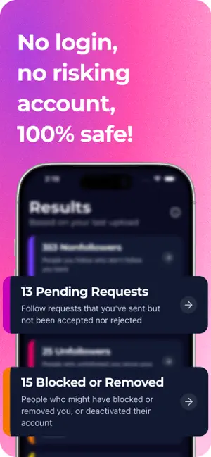 Unfollow Tracker: Nonfollowers screenshot 4
