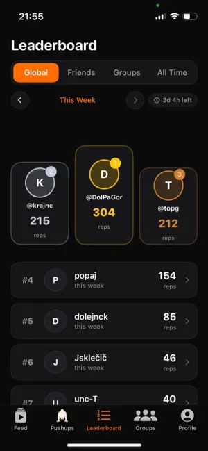 PushupBoard screenshot 2