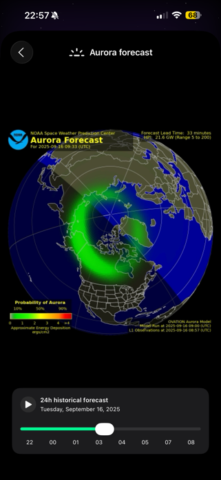 Borealis: Aurora Tracker Screenshot 8 of 9