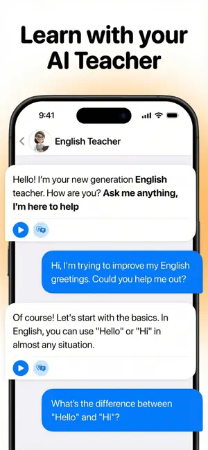 Translate your Voice - Talk AI iPhone screenshot 6