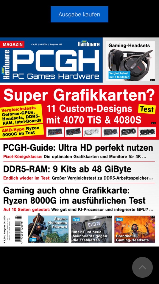 #2. PC Games Hardware Magazin (iOS) 由: Computec Media GmbH