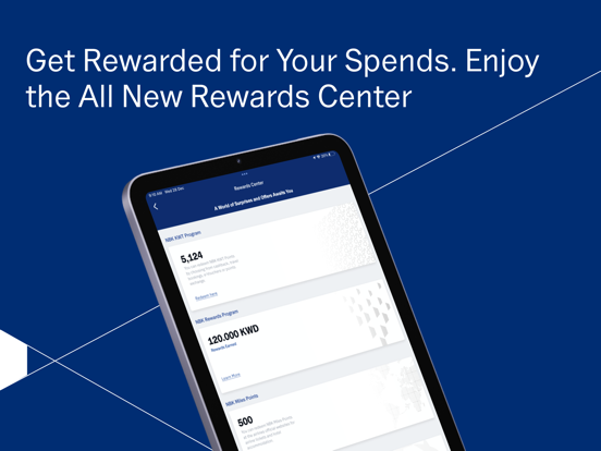 NBK Mobile Banking iPad screenshot 4 - Finance app