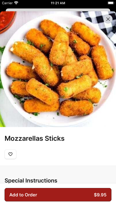 Andy Boy's Pizza iPhone screenshot 4 - Food & Drink app