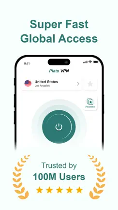 PlatoVPN: Super VPN Fast Proxy iPhone image 1