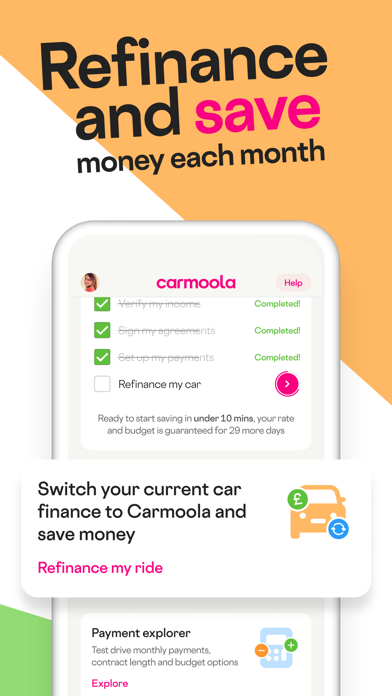 Carmoola - Used Car Finance Screenshot