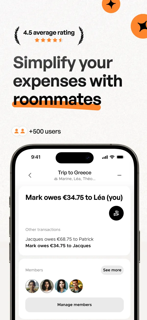 #1. Split - Expense Sharing (iOS) Podle: Theo Sementa