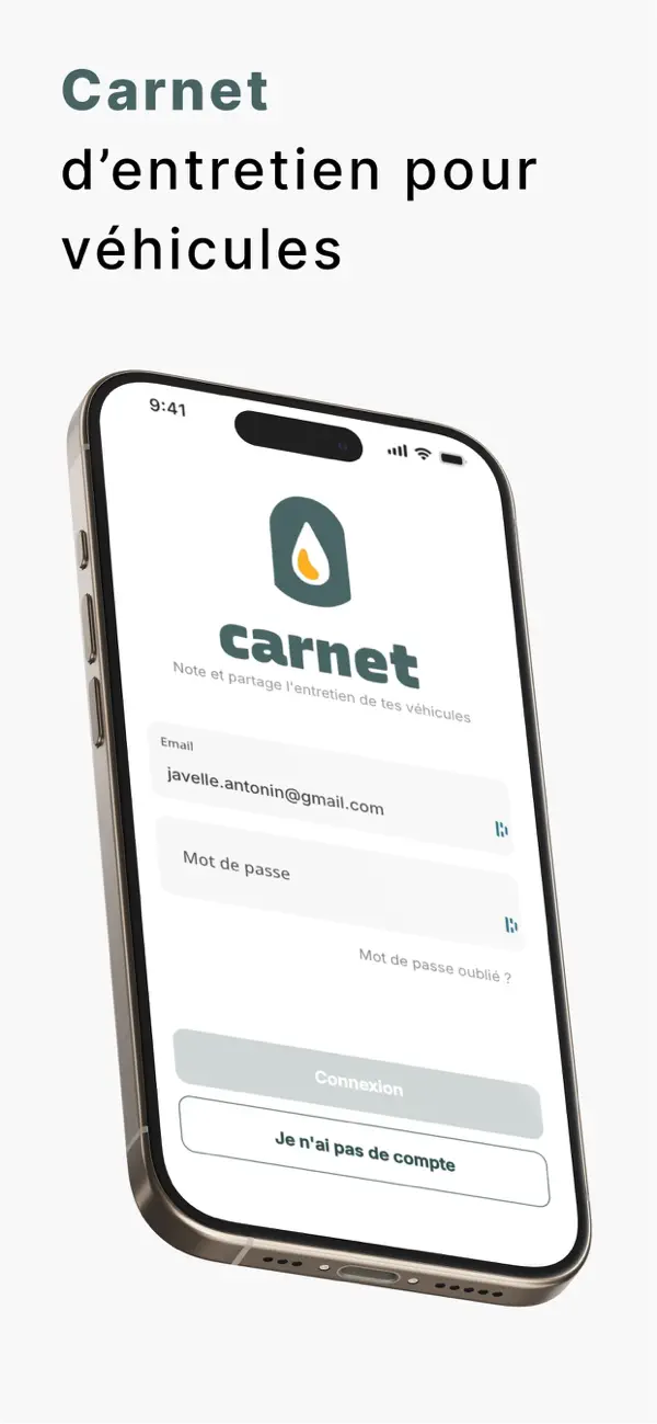 Screenshot #1 pour Carnet.care