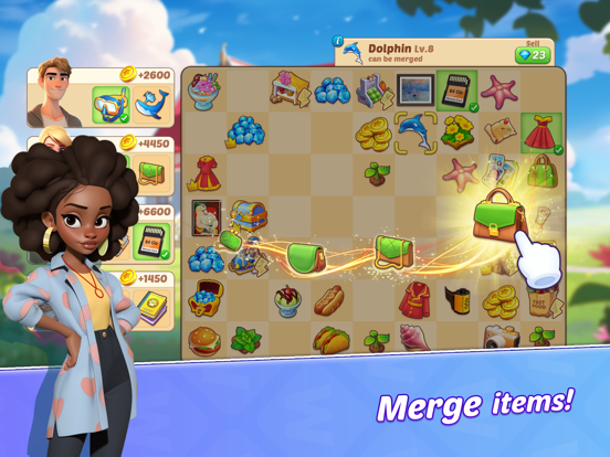 Vacation Home - Merge & Design iPad screenshot 4 - Games app